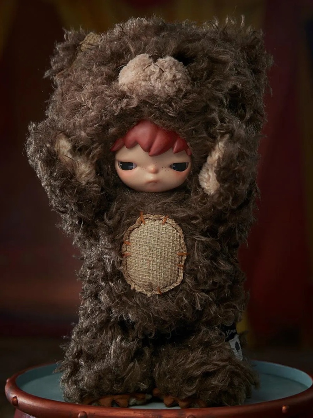 AUTHENTIC Hirono plush teddy bear POP-MART